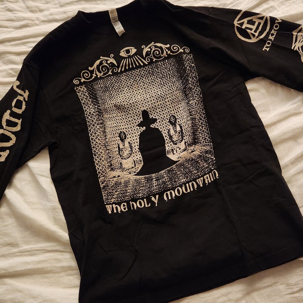 The Holy Mountain, Alejandro Jodorowsky Psychedelic L/S Shirt - Size Medium